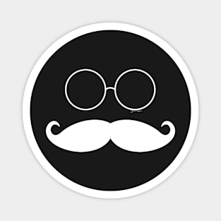 Glasses Mustachio IV Magnet